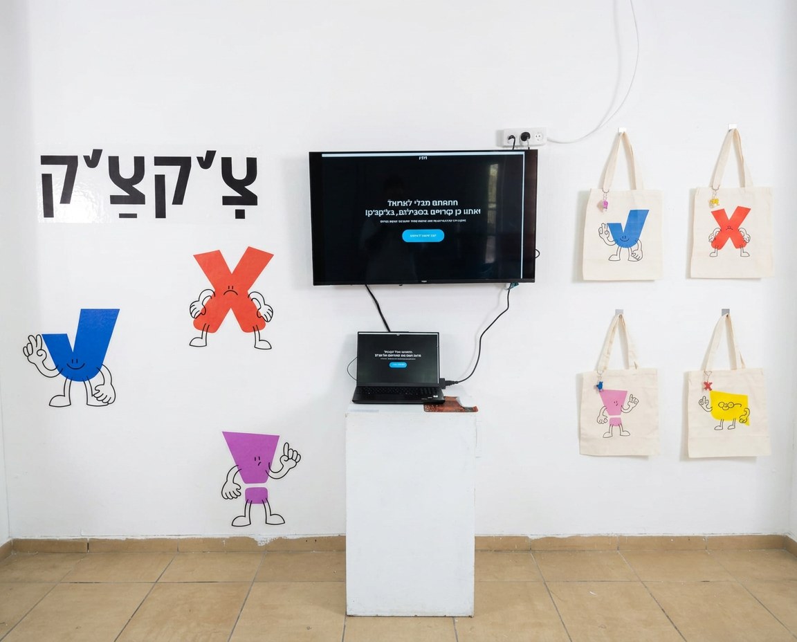 The ChikChak exhibition wall